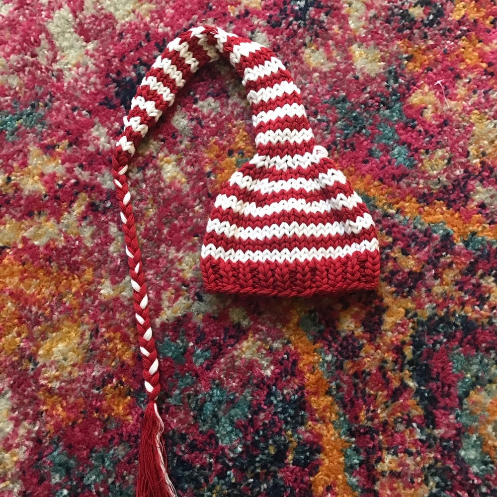 Christmas newborn beanie crotchet